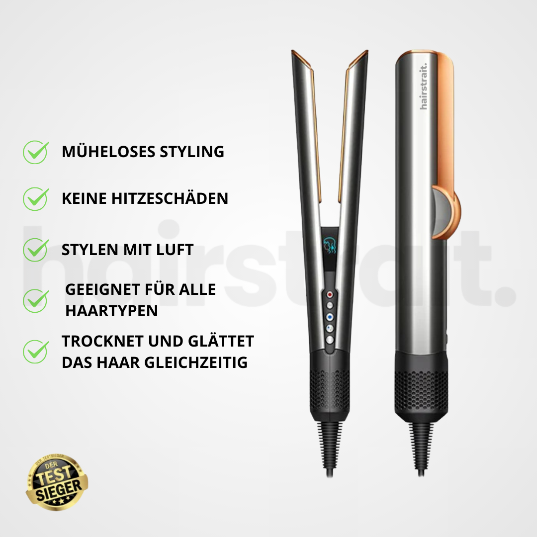 Hairstrait - 2 in 1 Luxushaarglätter