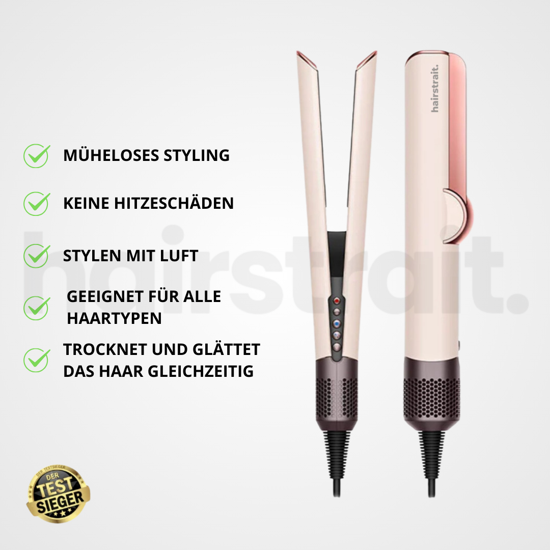 Hairstrait - 2 in 1 Luxushaarglätter