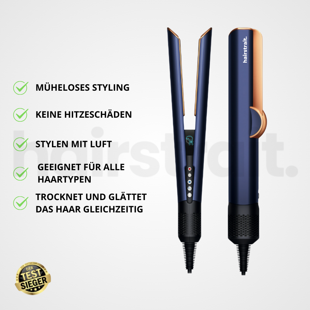 Hairstrait - 2 in 1 Luxushaarglätter