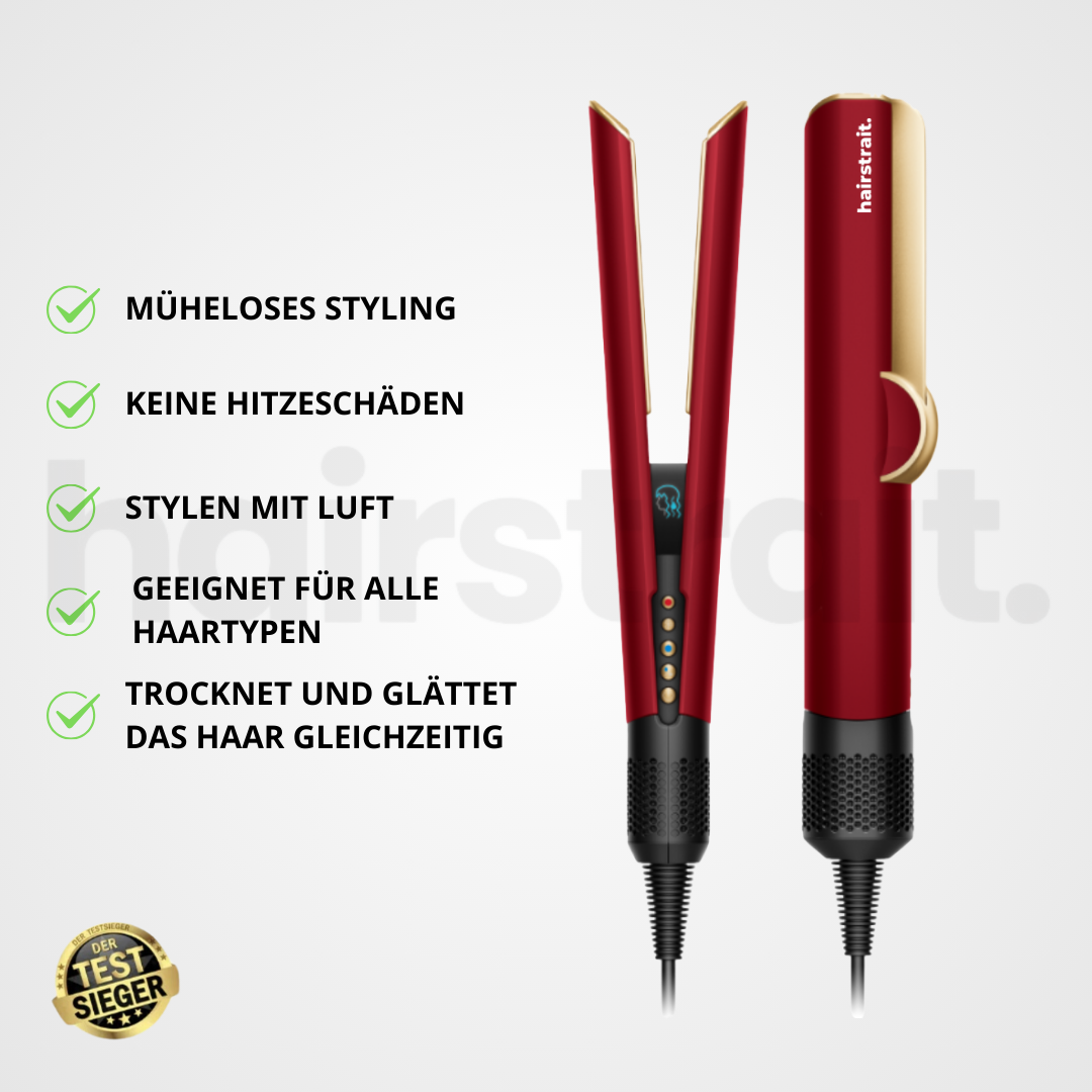 Hairstrait - 2 in 1 Luxushaarglätter