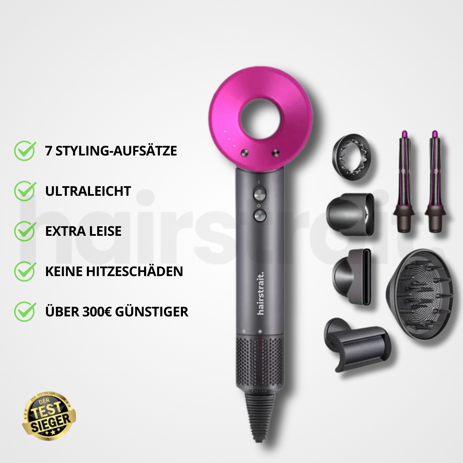 Hairstrait SuperVeloce Pro Kit™