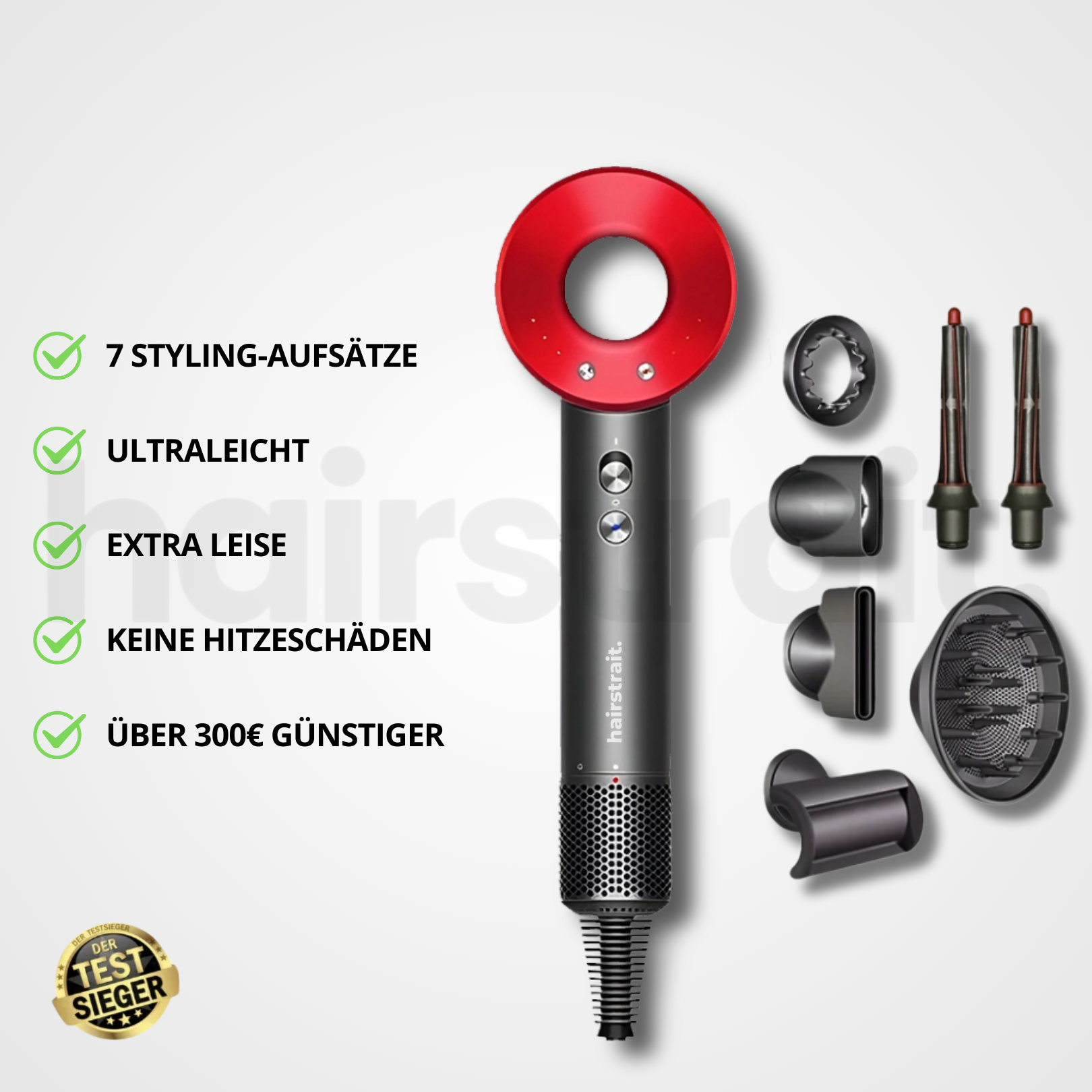 Hairstrait SuperVeloce Pro Kit™